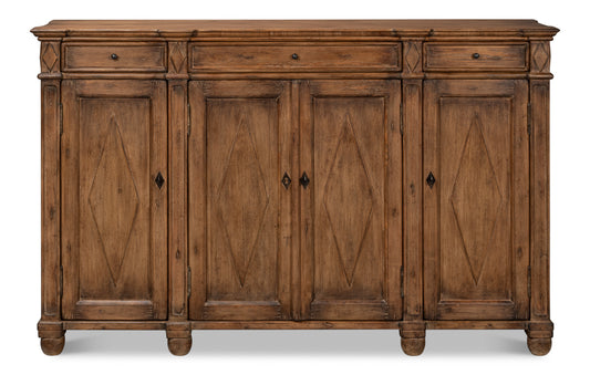 Diamond Wall Sideboard Brown