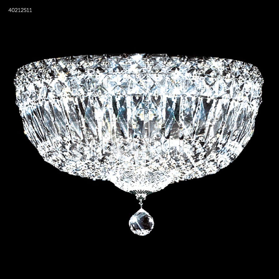 All Crystal Flush Mount - SPECTRA CRYSTAL by Swarovski -Clear
