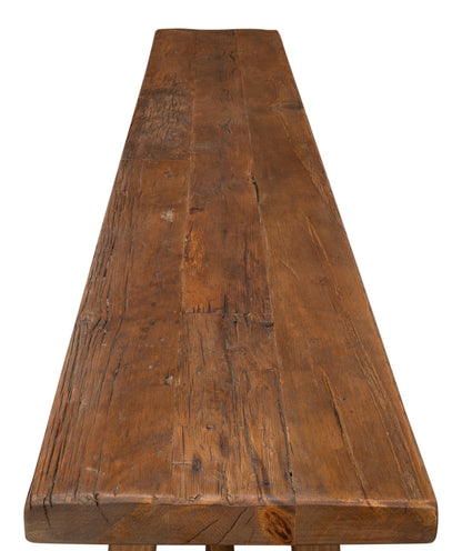 Double X Base Sofa Table