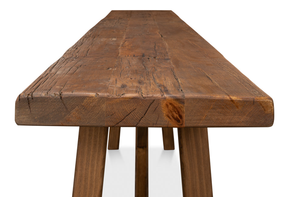 Double X Base Sofa Table