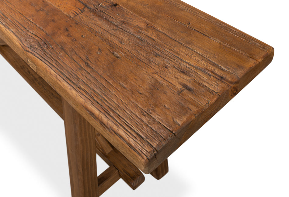 Double X Base Sofa Table