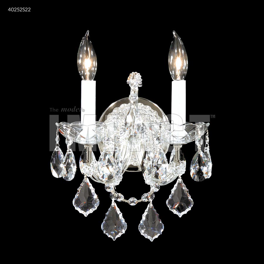 Maria Theresa Wall Sconce - Swarovski crystals (Golden Teak)