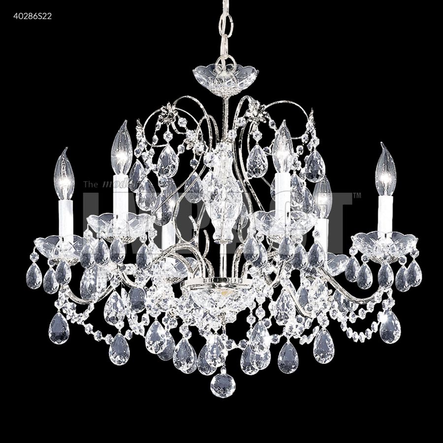 Regalia 6 Arm Chandelier - IMPERIAL Crystal (Clear)