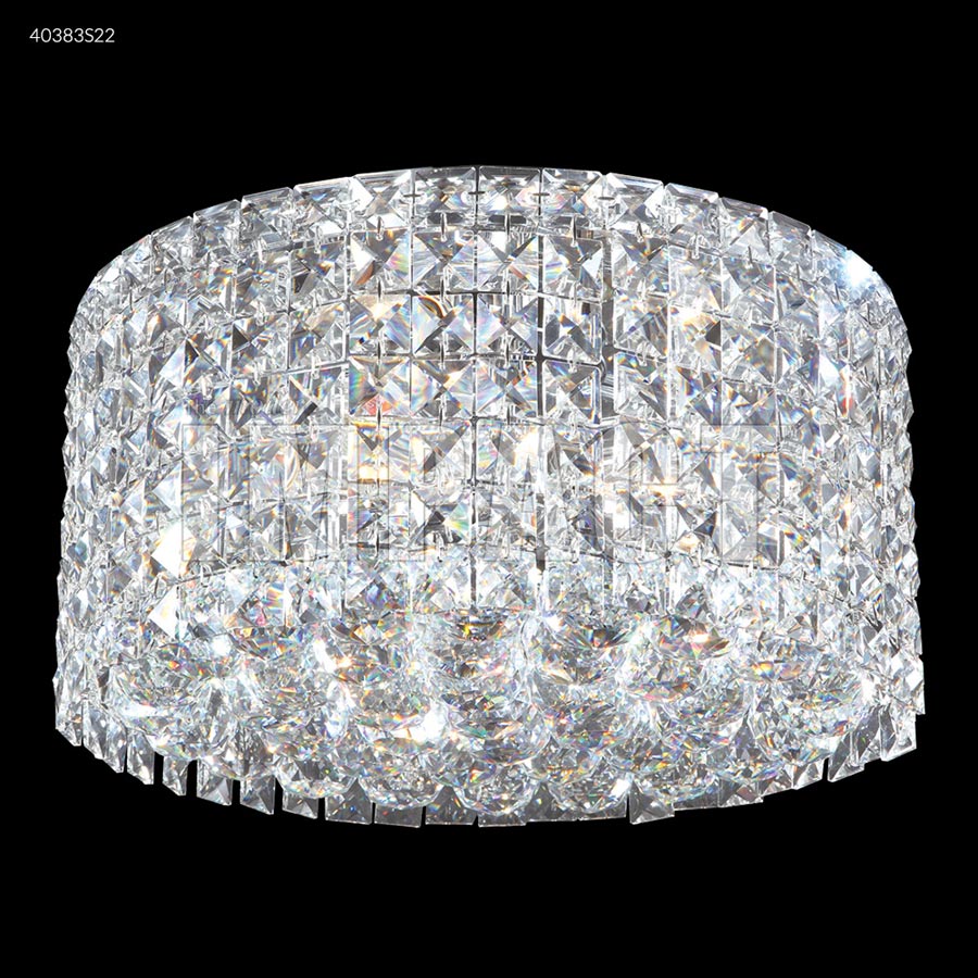 Contemporary Flush Mount - IMPERIAL Crystal (Clear)