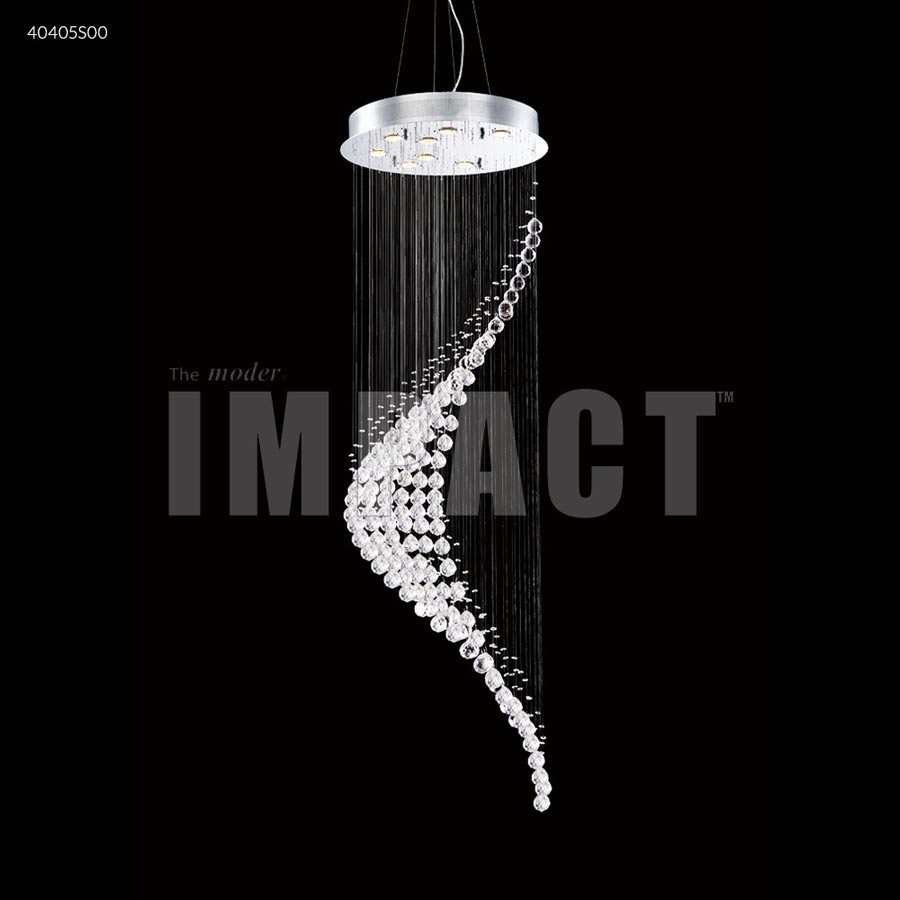 Crystal Rain Entry Chandelier - Swarovski crystals (Clear)