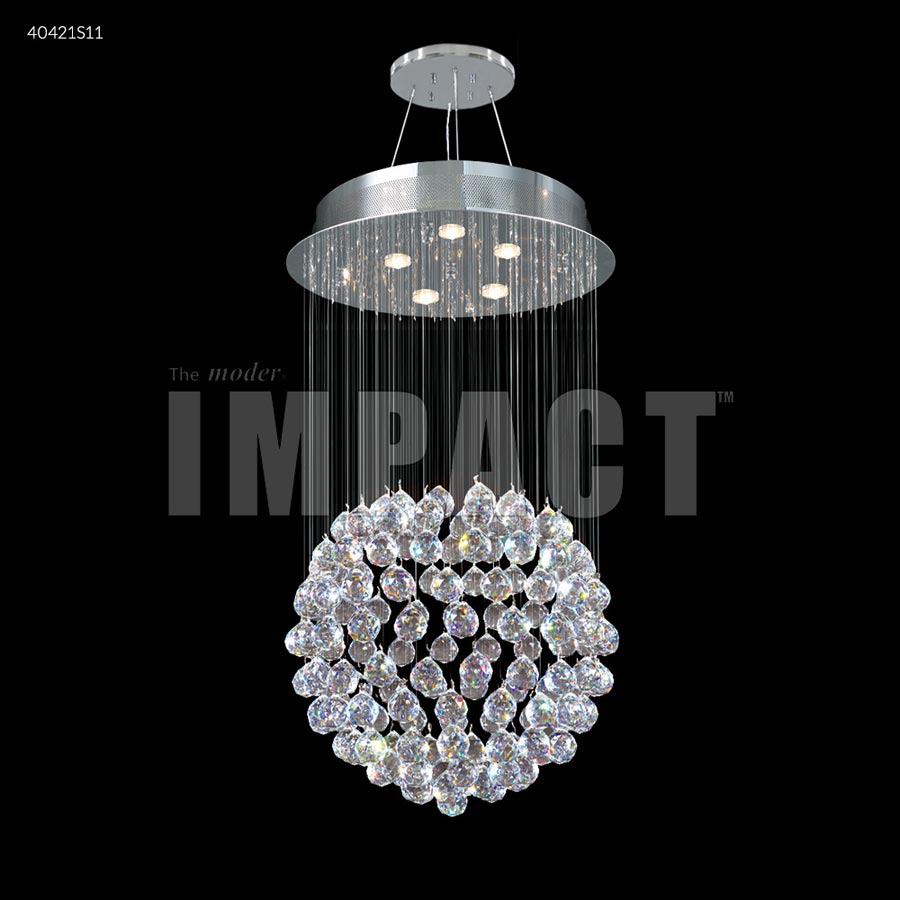 Crystal Rain Chandelier - SPECTRA CRYSTAL by Swarovski -Clear