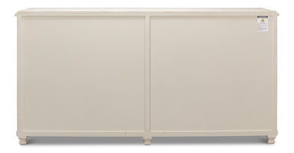 Beecher Sideboard W/4 Doors Whitewash