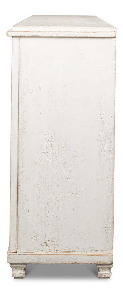 Beecher Sideboard W/4 Doors Whitewash