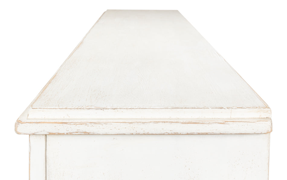 Beecher Sideboard W/4 Doors Whitewash