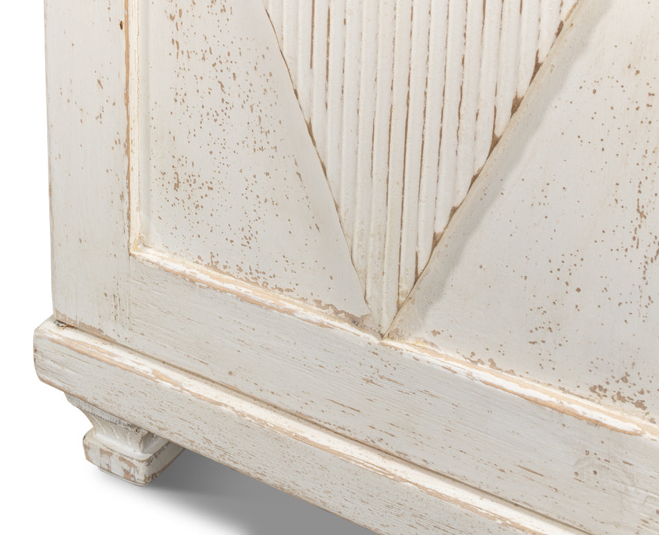 Beecher Sideboard W/4 Doors Whitewash