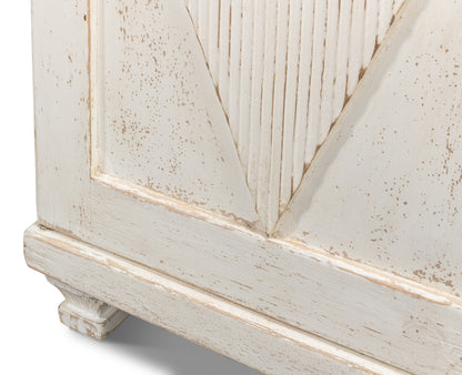 Beecher Sideboard W/4 Doors Whitewash