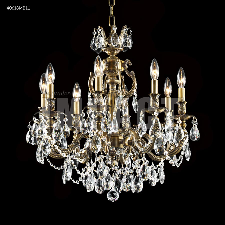 Brindisi 8 Arm Chandelier - SPECTRA CRYSTAL by Swarovski -Clear