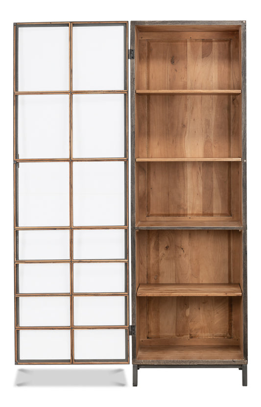 A Gem Of A Handle Display Cabinet Left