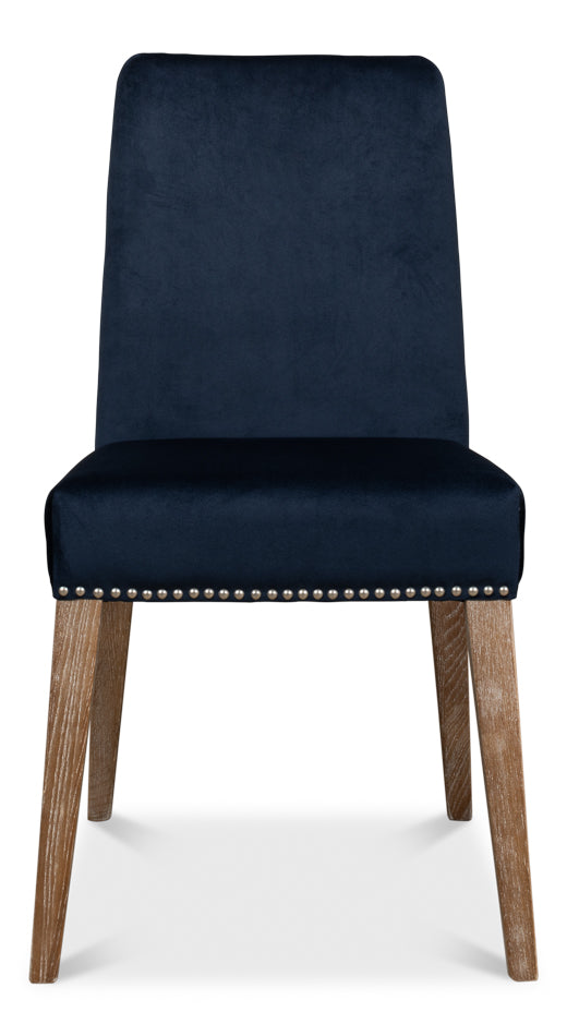 Franklin Side Chair Navy Blue
