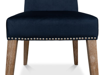Franklin Side Chair Navy Blue