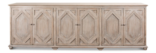 Six Diamonds Sideboard French Grey
