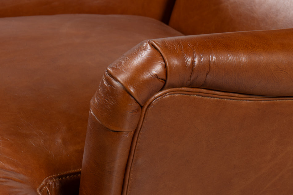 Elite Wing Lounge Chair Vintage Havana
