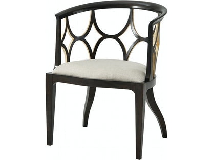 EBONISED CONNAUGHT ACCENT CHAIR