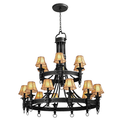 Americana 18 Light Chandelier
