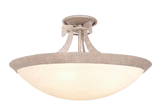 Copenhagen 3 Light Semi Flush Mount