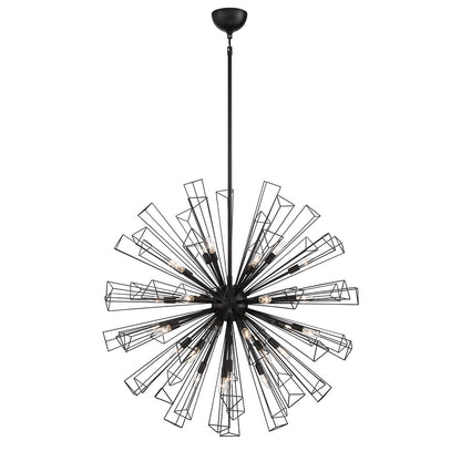 29-LIGHT 40IN CHANDELIER