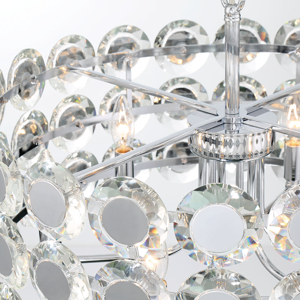 PERRENE 24LT CHANDELIER