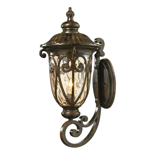 Logansport Collection 1 light outdoor sconce in Hazelnut Bronze