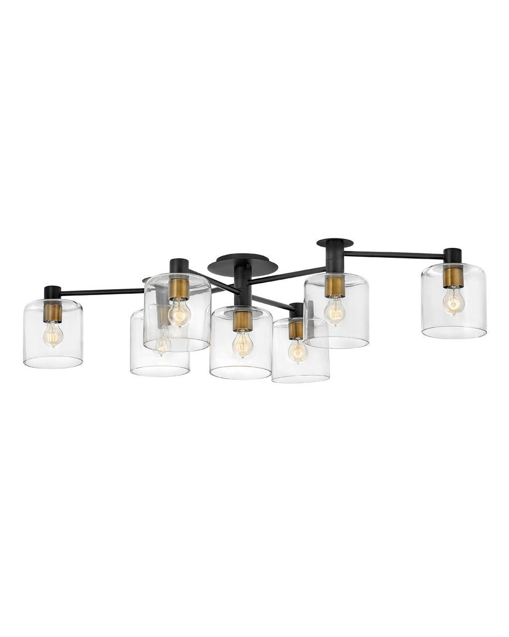 Extra Large Adjustable Flushmount