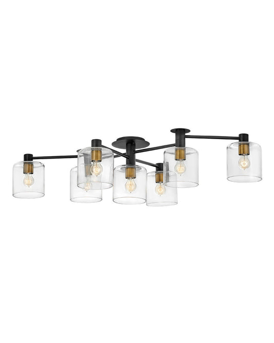 Extra Large Adjustable Flushmount