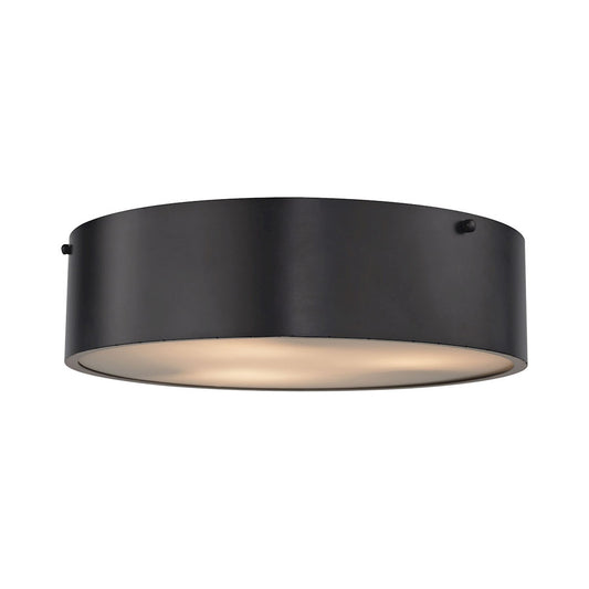 Clayton 3 Light Flush in Oil Rubbed Bronze