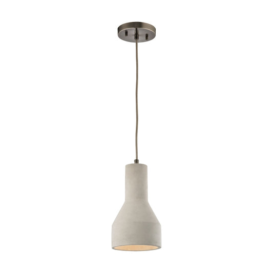 Urban Form 1 Light Pendant in Black Nickel