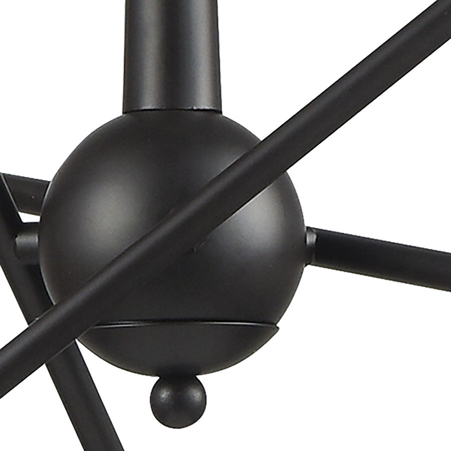 Delphine 6 Chandelier Oil Rubbed Bronze