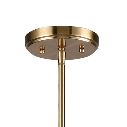 Delphine 10 Chandelier Satin Brass