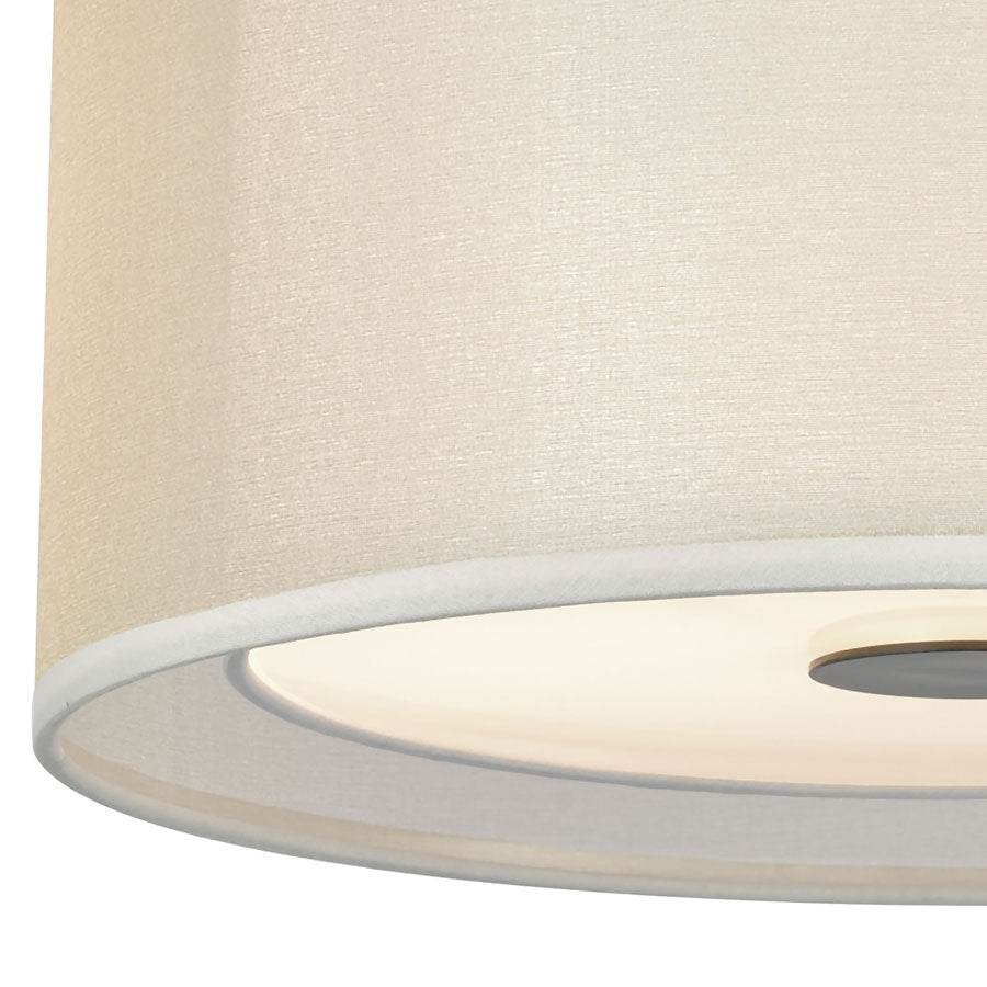 Ashland 2 Semi Flush Matte Black