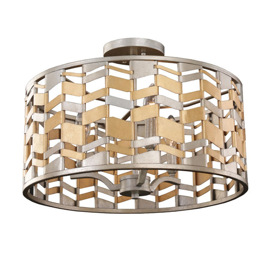 Broadway 19 Inch Convertible Pendant - Semi Flush Mount