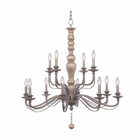 Colony (8+4) Light 2 Tier Chandelier