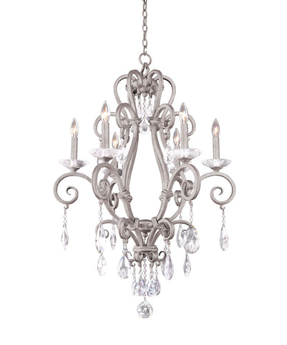 Palladium 6 Light Chandelier