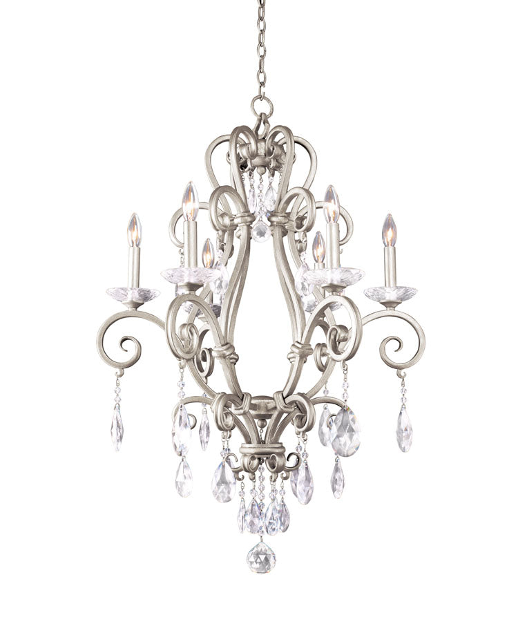 Palladium 6 Light Chandelier