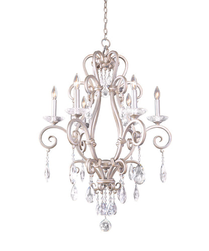 Palladium 6 Light Chandelier