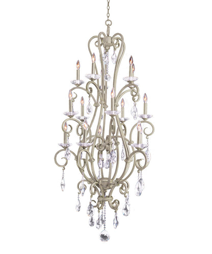 Palladium (5+5+5) Light 3 Tier Chandelier