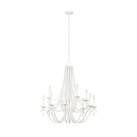 Acadia (8+4) Light 2 Tier Chandelier