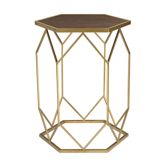 Hexagon Frame Side Table
