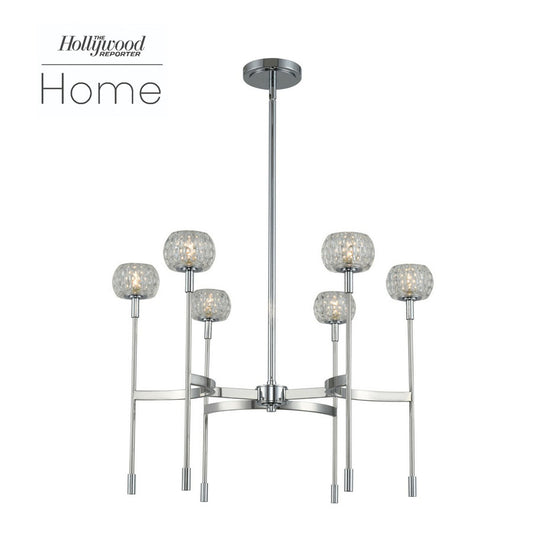 Mae 6 Light Chandelier