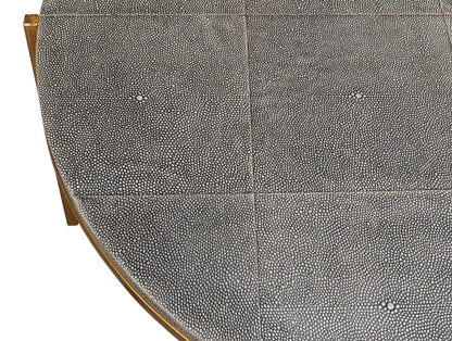 Grey Shagreen Coffee Table