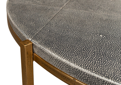 Grey Shagreen Coffee Table