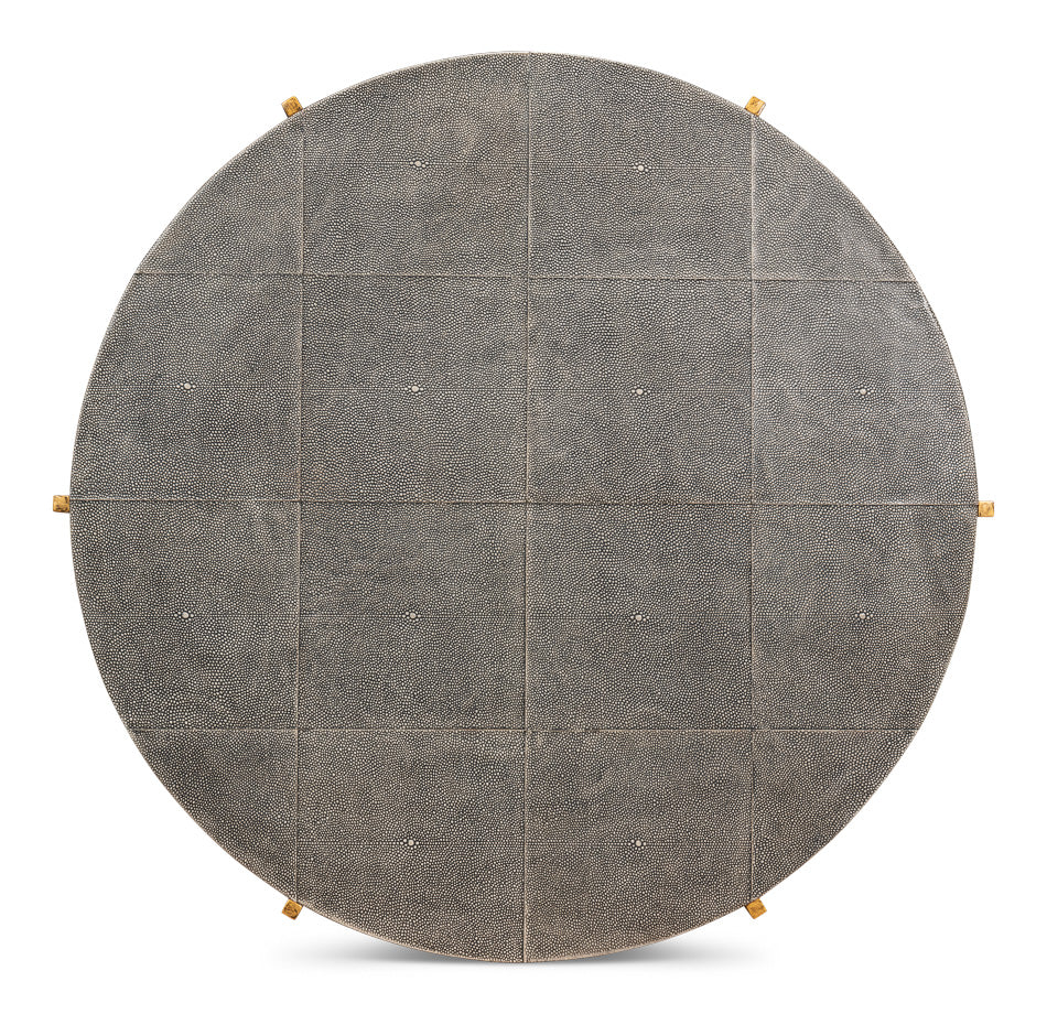 Grey Shagreen Coffee Table