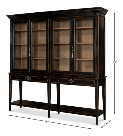 Beacon Hill Display Case Ebony