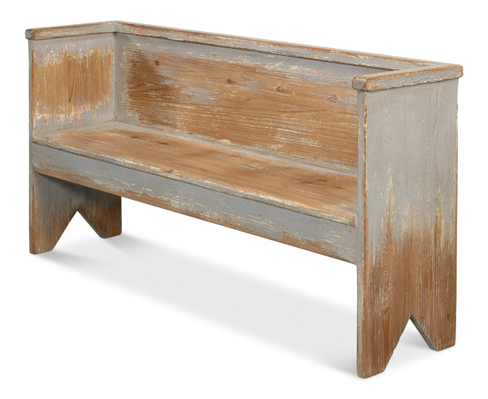 Beach House Bench Grey