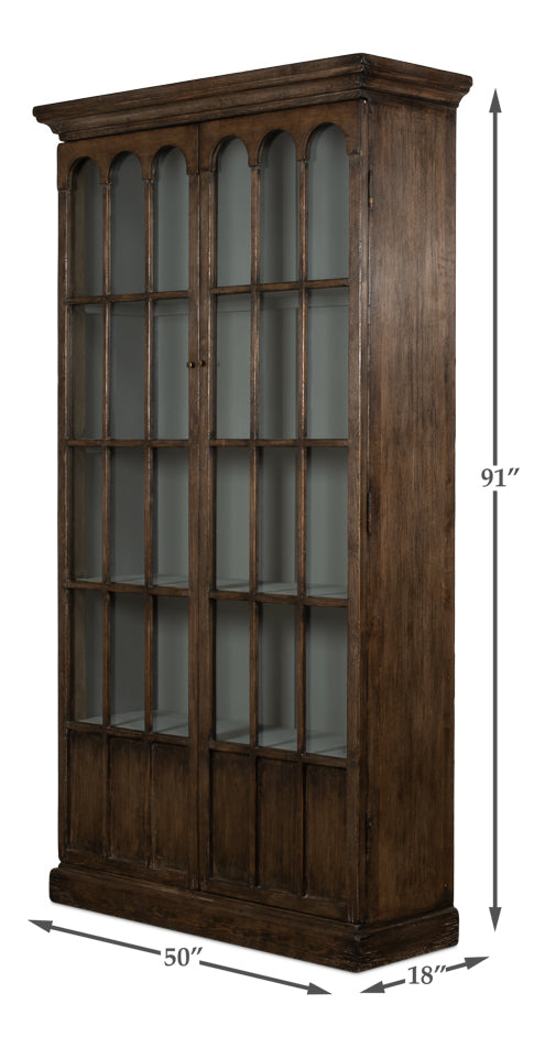 Refined Arches Tall Bookcase