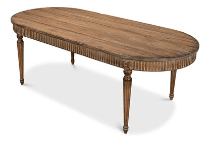 French Antique Reproduction Dining Table